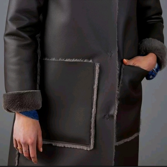 ANTHROPOLOGIE MAEVE Kerry Reversible
Jacket Coat size M NWT - Picture 11 of 13